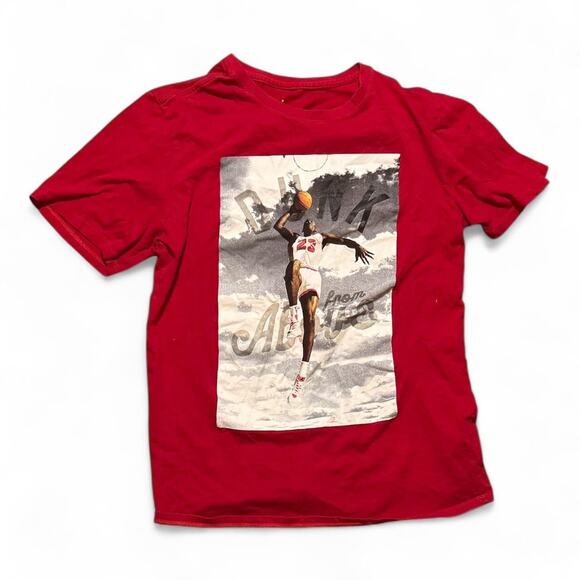 M Jordan Brand Tee – Red Jumpman Dunk Graphic - Picture 1 of 5